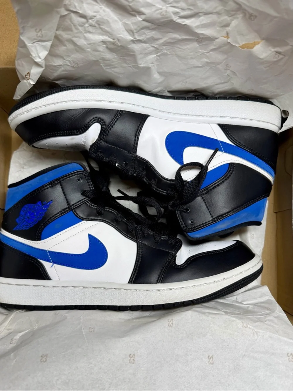Air Jordan 1 Mid‎ “Racer Blue” – Men’s 9.5